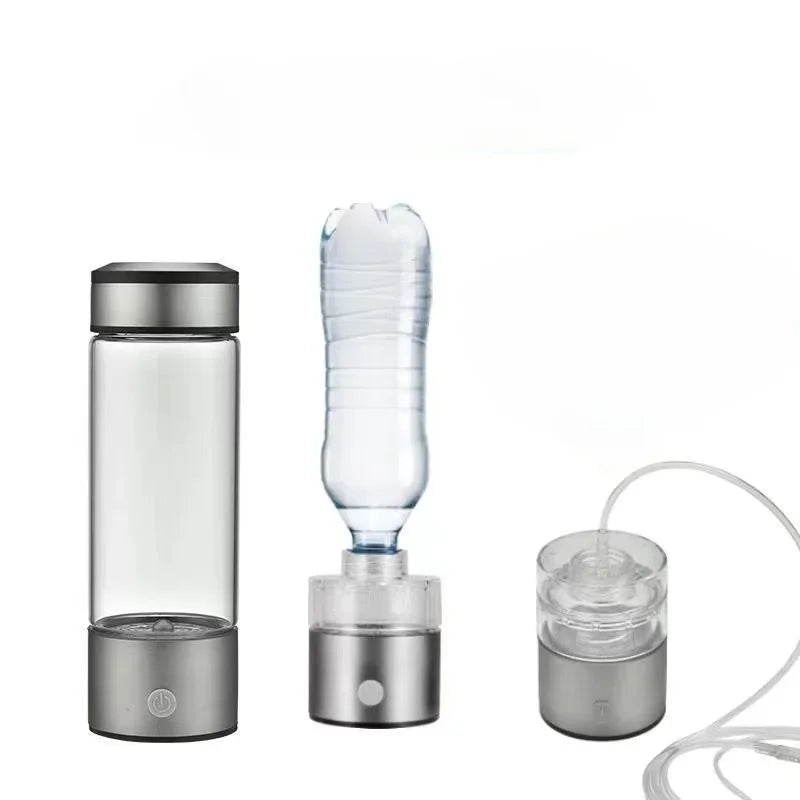 SPE/PEM Portable Hydrogen Generator Water Filter Ionizer Bottle