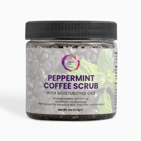 Peppermint Coffee Scrub