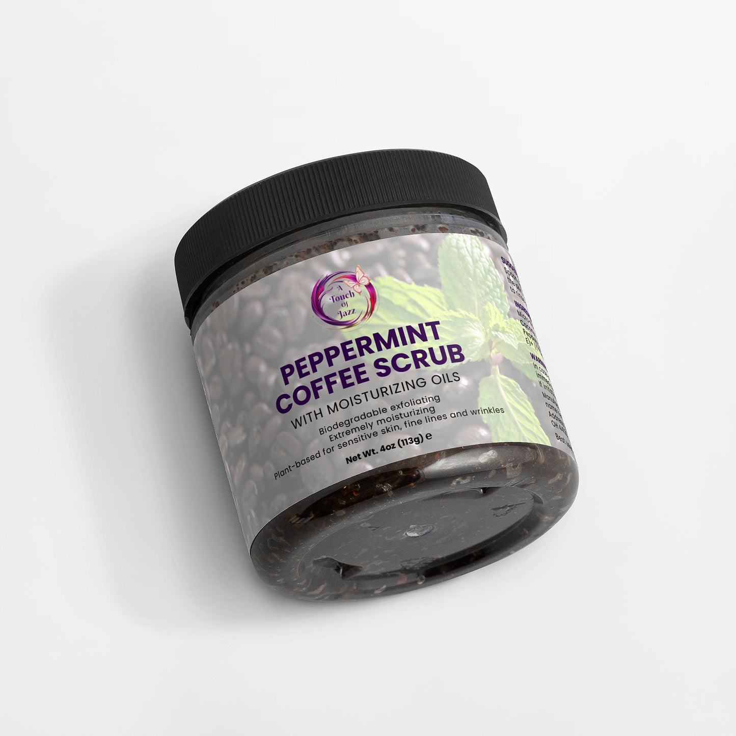 Peppermint Coffee Scrub