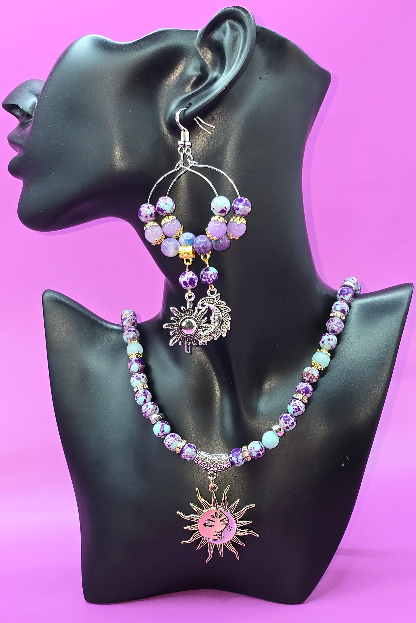 Sun&Moon Jewelry Set