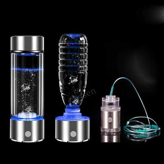 SPE/PEM Portable Hydrogen Generator Water Filter Ionizer Bottle
